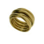 Silver Or Gold Vermeil Coiled Ring, thumbnail 3 of 6