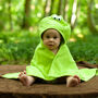 Personalised Bubbles The Frog Baby Towel, thumbnail 7 of 8