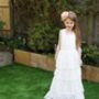 Aphrodite ~ Ivory Lace Dres ~ Flower Girl|Party Dress, thumbnail 2 of 4