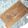 Carved Name Personalised Memory Box, thumbnail 1 of 6