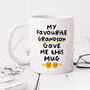 Personalised Mug 'From Your Favourite Grandson', thumbnail 1 of 3