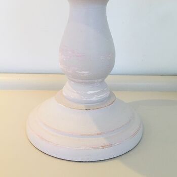 Hand Painted Large Vintage Pillar Candle Holder, 3 of 7