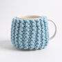 Beginner Cup Cosy Knitting Kit, thumbnail 4 of 8