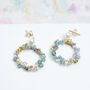 Statement Gemstone Drop Earrings, thumbnail 3 of 10