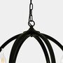 Six Light Candle Style Chandelier, thumbnail 6 of 8