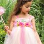 Personalised Summer Fairy Dress With Wand, thumbnail 4 of 7