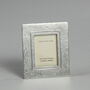 Raised Line Pewter Mini Picture Frame, thumbnail 6 of 7