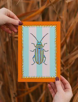 Beetle Art Print, 4 of 4