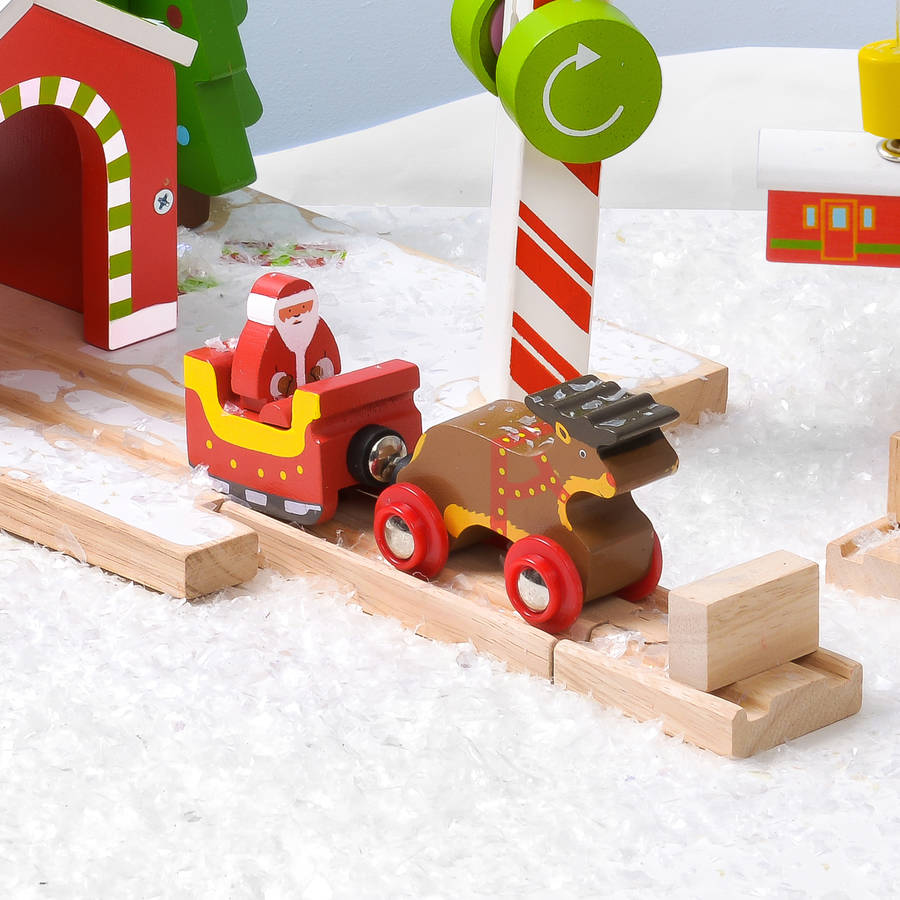 Santa And Rudolph Train, 1 of 6