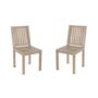 Pair Of Porthallow Outdoor Dining Chairs, thumbnail 3 of 4