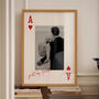 Personalised Playing Card Photo Print Wedding Gift, thumbnail 1 of 7