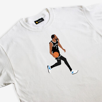 Kevin Durant Brooklyn Nets Basketball T Shirt, 3 of 4