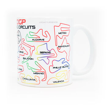 Moto 2026 Gp Racing Circuits Mug White Edition, 3 of 5