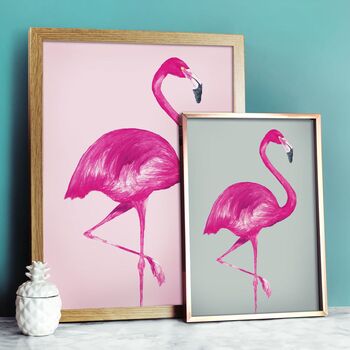 Flamingo Print, 3 of 3