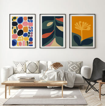 Modern Abstract Bold Art Unframed Poster, 6 of 6