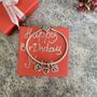 40th Birthday Charm Personalised Silver Gift For Her, thumbnail 8 of 8