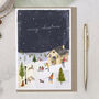 Starry Village Christmas Card Bundle Or Single Card, thumbnail 1 of 2