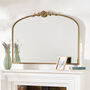 Alzonne Ornate Half Mirror, thumbnail 1 of 5