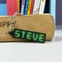 Block Mining Personalised Name Keyring, thumbnail 1 of 4