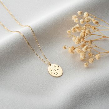 Sterling Silver Zodiac Constellation Necklace, 6 of 9