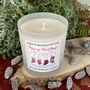 Personalised Christmas Teacher Gift Stocking Candle, thumbnail 3 of 10