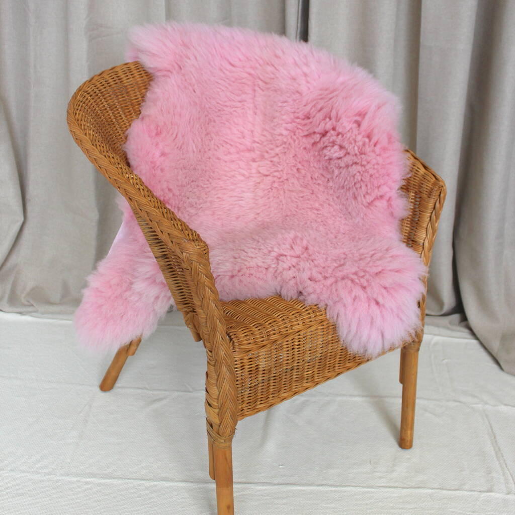 Powder Pink Sheepskin Rug By Onaie By ONAIE