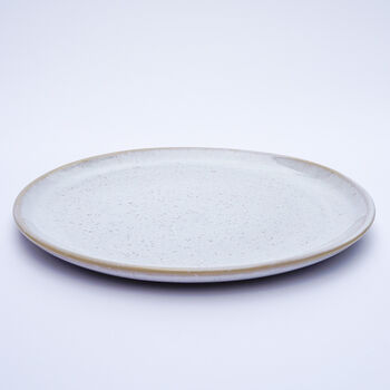 Handmade Ceramic Pebble Glaze Salad Plate, 3 of 8