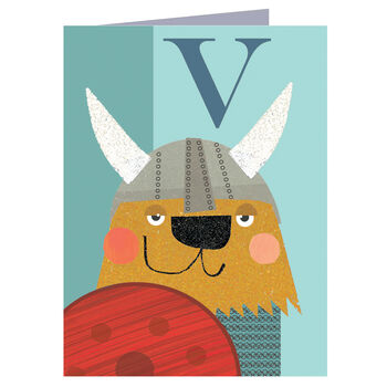 Mini V For Viking Card, 2 of 5