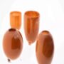 Evita Mouthblown Glass Vases With Feet, thumbnail 7 of 8
