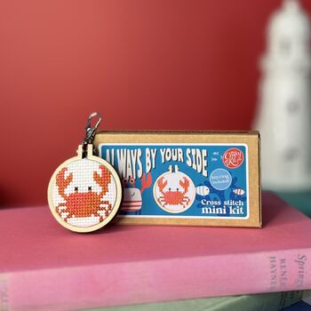 Always By Your Side Mini Matchbox Cross Stitch Kit, 3 of 12