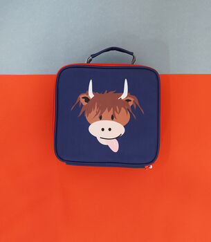 Highland Cow Rucksack And Lunch Bag, 6 of 6