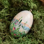 Hand Painted Easter Egg Decoration Meadow Two, thumbnail 2 of 6