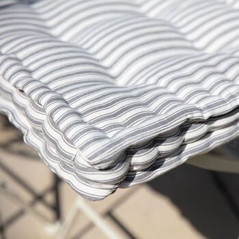 Extra Large Vintage Striped Garden Cushion, 5 of 5