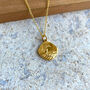 St. Christopher Necklace Rolled Gold, thumbnail 3 of 5