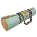 holistic silk yoga rug mat by holistic silk | notonthehighstreet.com