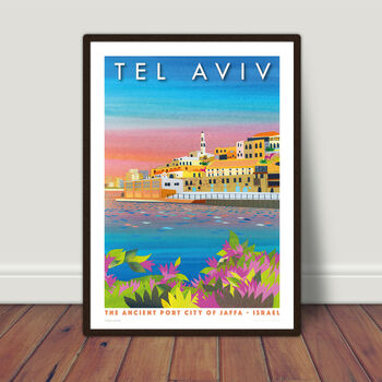 Tel Aviv, Israel Travel Print, Jaffa, 2 of 3