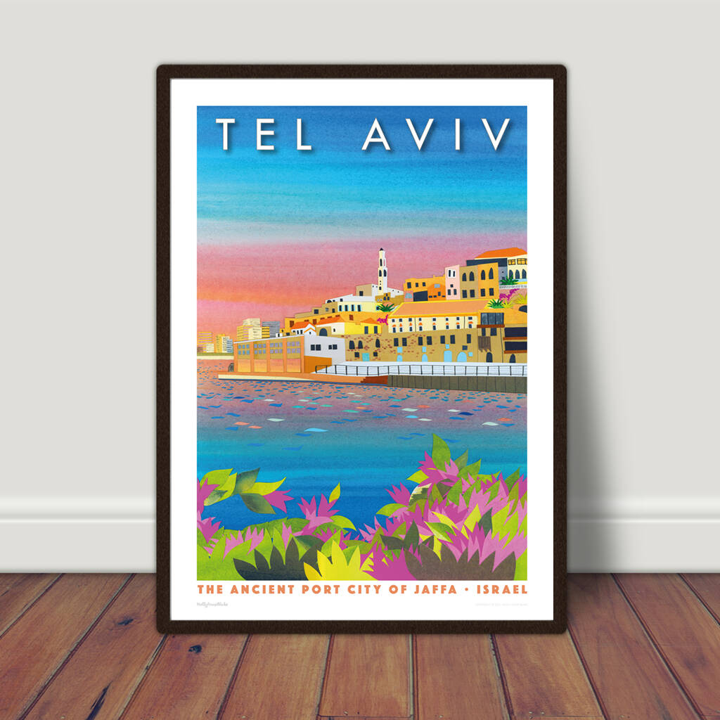 Tel Aviv, Israel Travel Print, Jaffa By Holly Anne Blake