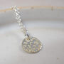 Sterling Silver Dinky Leopard Print Pendant Light, thumbnail 2 of 4