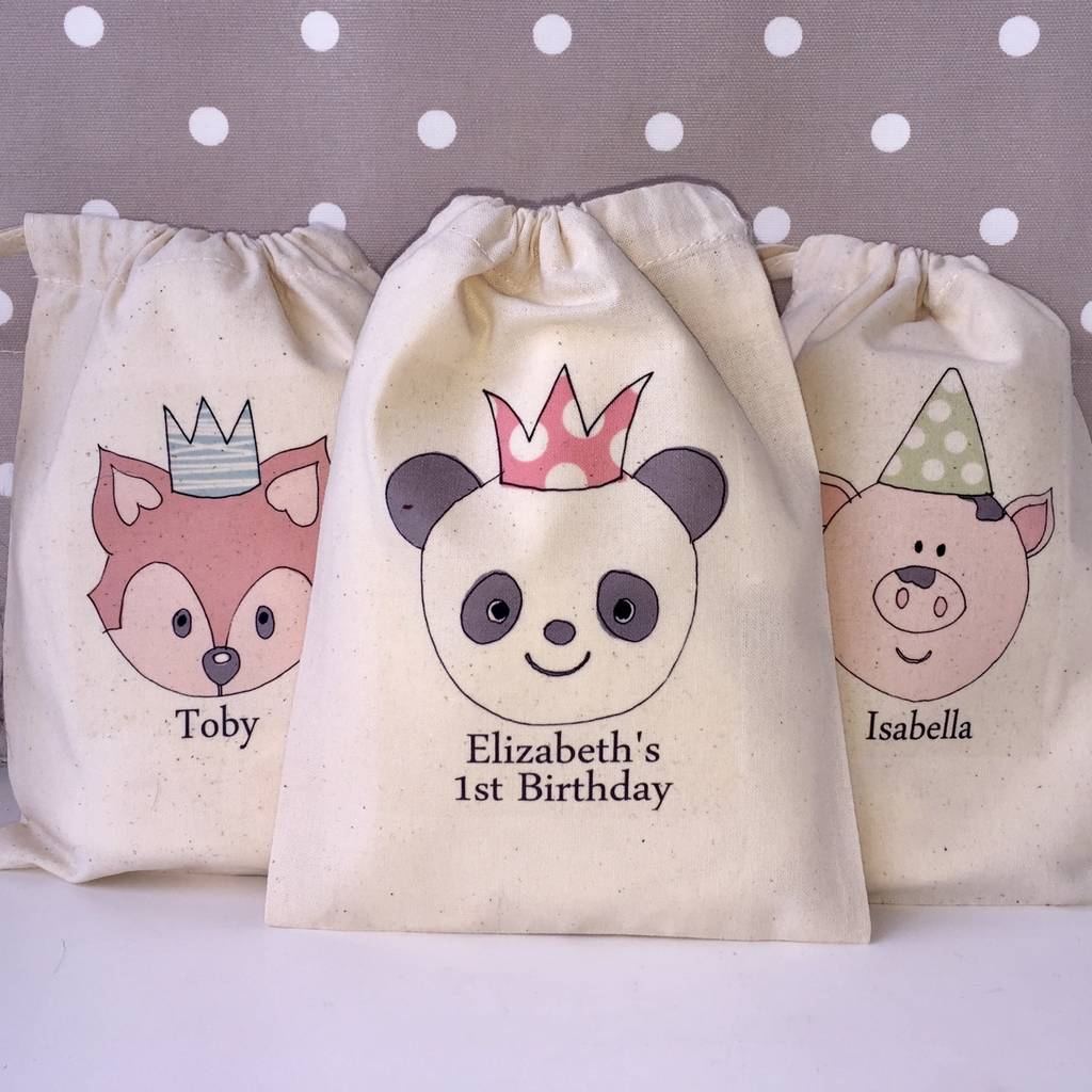 Personalised Gift Bags By Pear Derbyshire