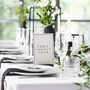Black And White Wedding Table Numbers Holders And Cards, thumbnail 2 of 4