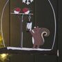 Squirrel And Robins Hanging Christmas Decoration, thumbnail 2 of 2