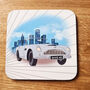 Personalised Set Of Four Classic Car Coasters, thumbnail 7 of 9
