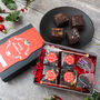 Christmas Vegan Brownies Afternoon Tea For Two Gift Box, thumbnail 1 of 4