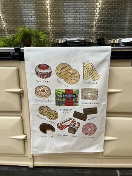 Tea And Biscuits Tea Towel, 2 of 3