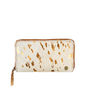 Cream And Gold Bridal Pony Hair Clutch And Purse Set, thumbnail 3 of 9