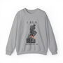 I Run Therefore I Am Sweatshirt, thumbnail 1 of 2