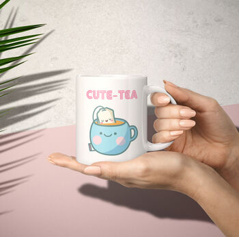 Cute Tea Personalised Mug Premium Quality, 2 of 4