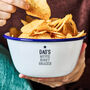 Personalised Dad's Movie Night Snack Bowl, thumbnail 1 of 7