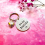 Safe Travels Keyring Bon Voyage Gift, thumbnail 2 of 3