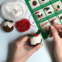 Needle Felted Christmas Puddings Kit, thumbnail 2 of 9